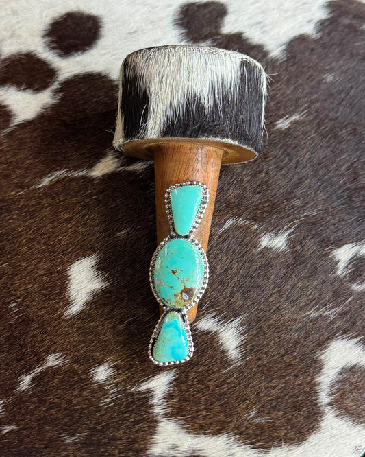Kingman 3 Stone Ring *Native