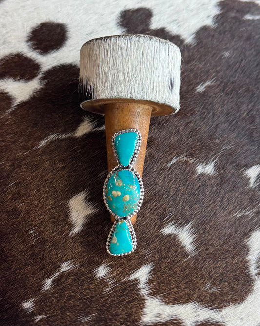Kingman 3 Stone Ring *Native