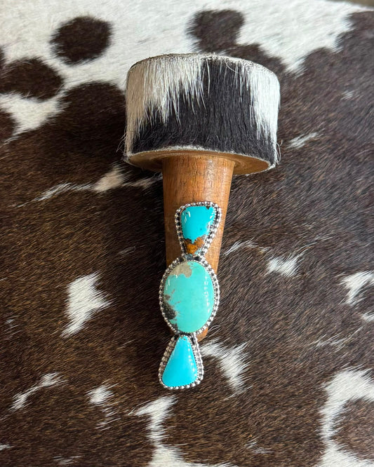 Kingman 3 Stone Ring *Native