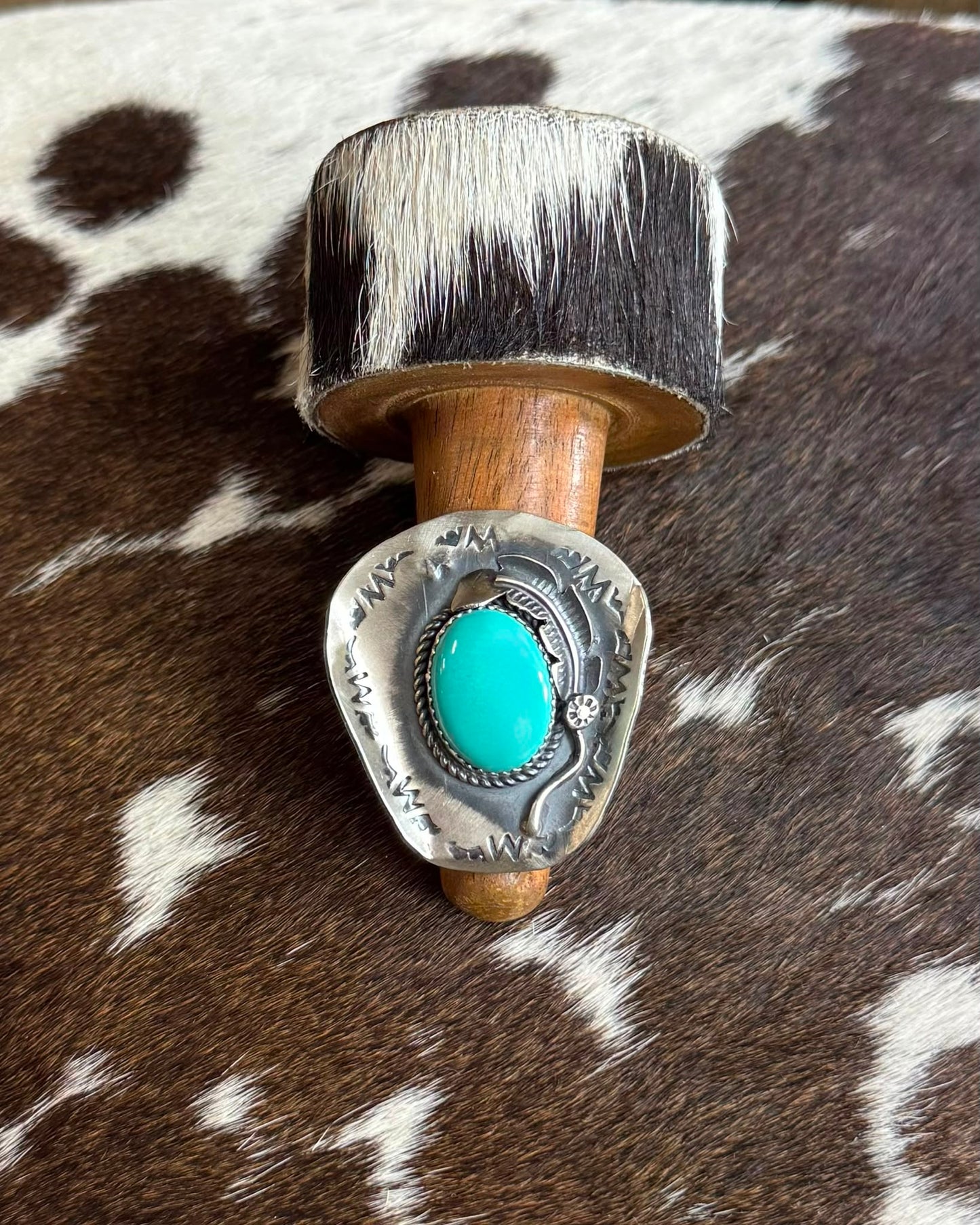 Single Stone Hat Ring *Native