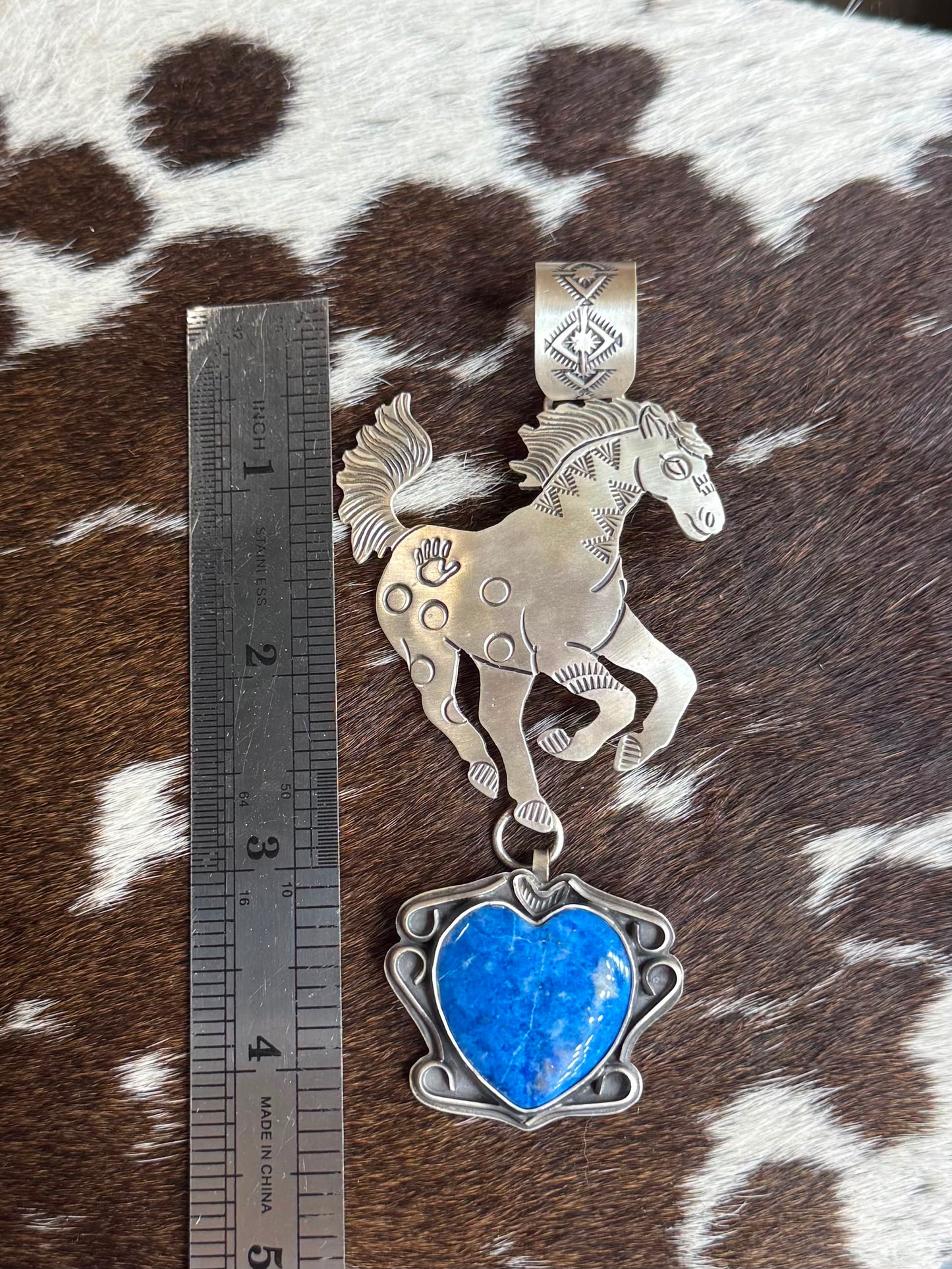Heart Horse Pendant *Native