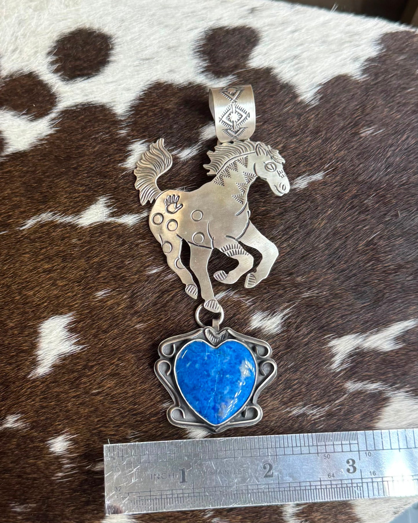 Heart Horse Pendant *Native