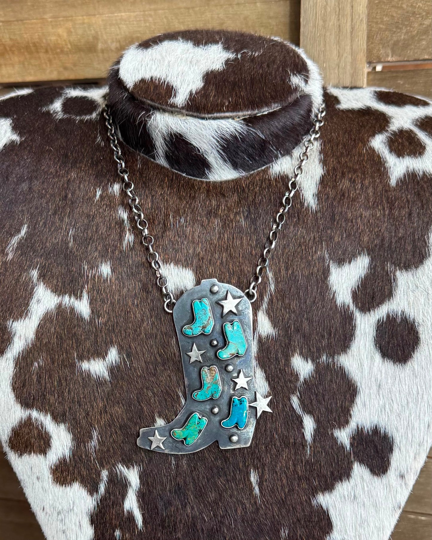 Statement Boot Necklace *Native