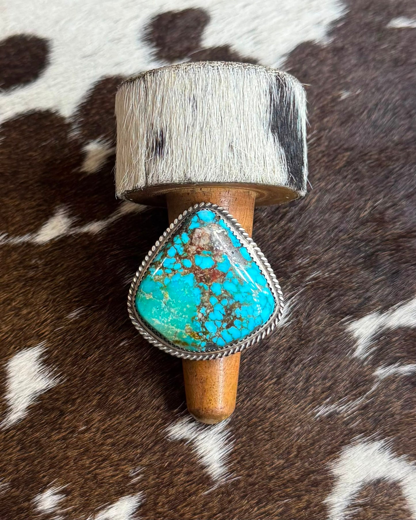 Turquoise Stone Ring *Native