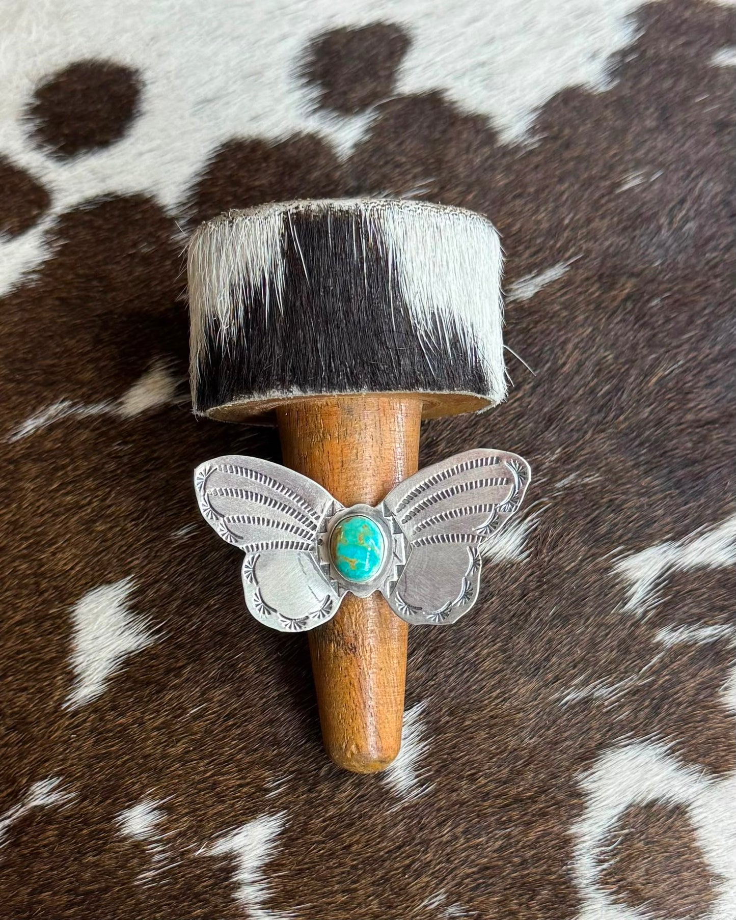 Turquoise Butterfly Ring *Native