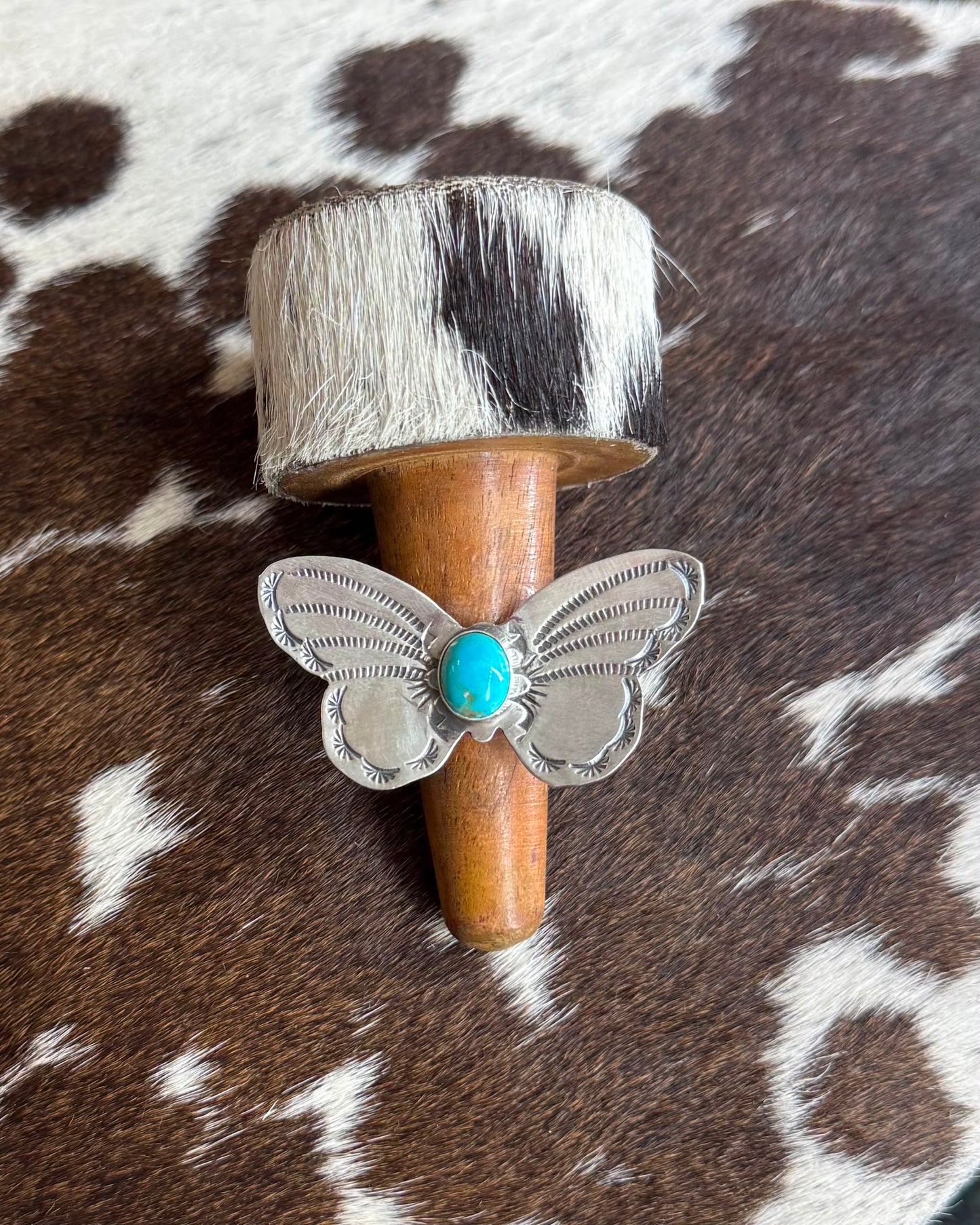 Turquoise Butterfly Ring *Native