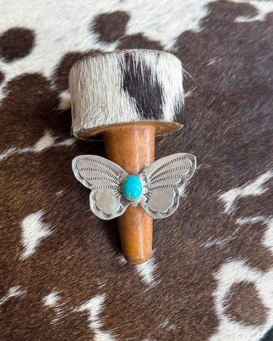 Turquoise Butterfly Ring *Native