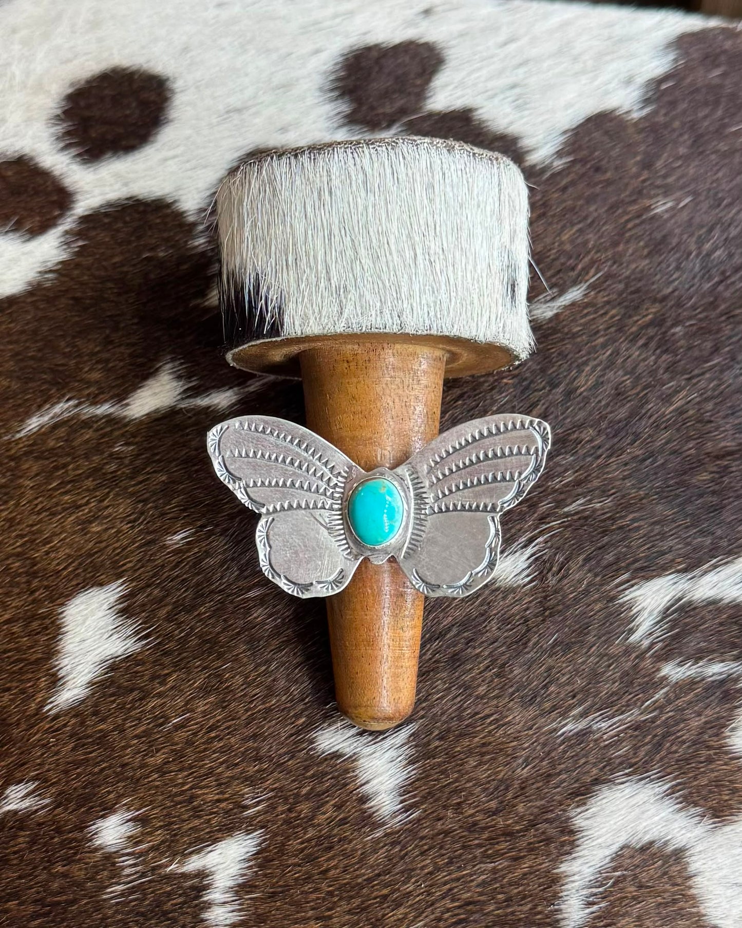 Turquoise Butterfly Ring *Native