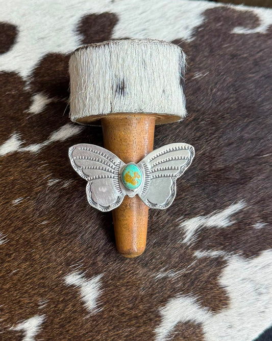 Turquoise Butterfly Ring *Native
