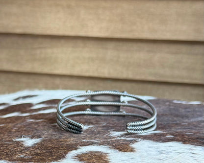 3 Strand Square Cuff *Native
