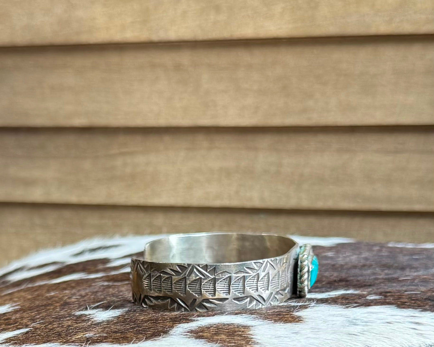 Sterling Kingman Bar Cuff *Native