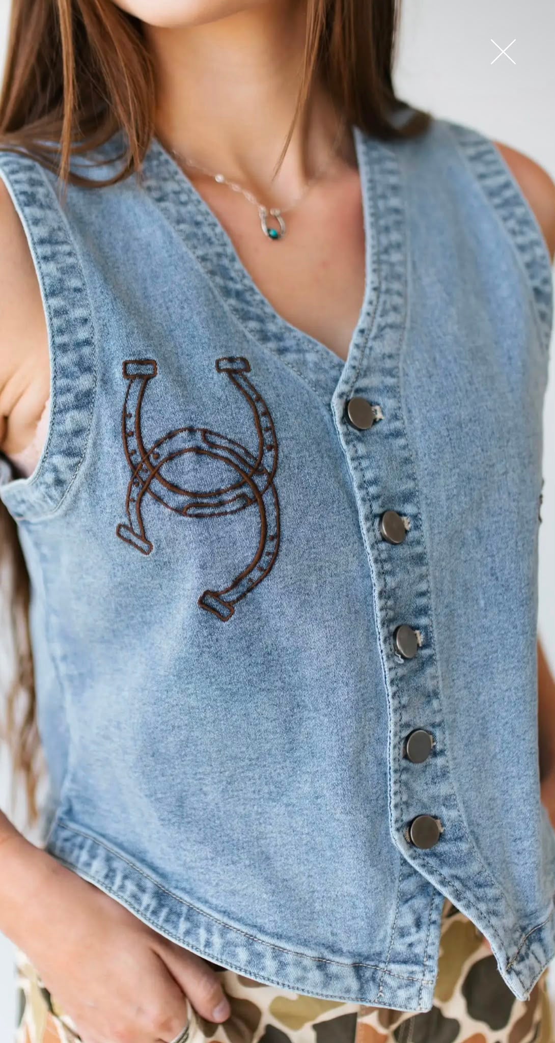 Cowgirl Denim Vest