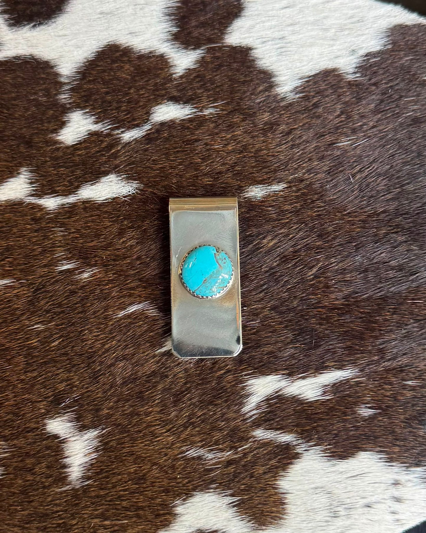 Single Stone Money Clip