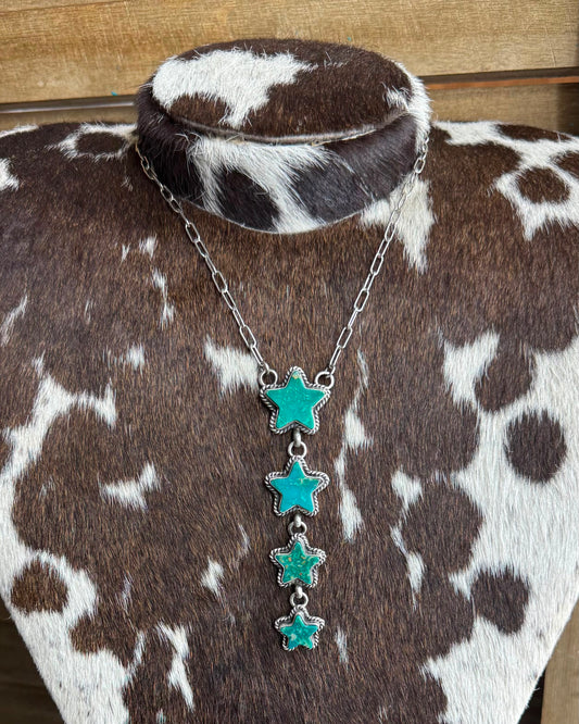 4 Star Lariat Necklace *Native