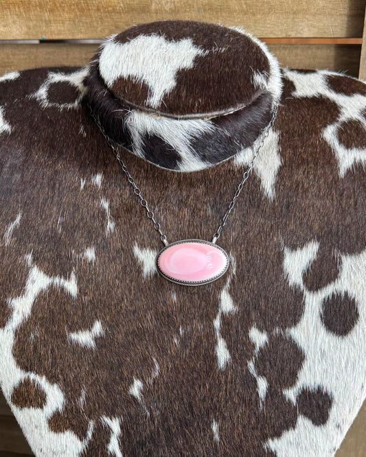Pink Conch Necklace *Native
