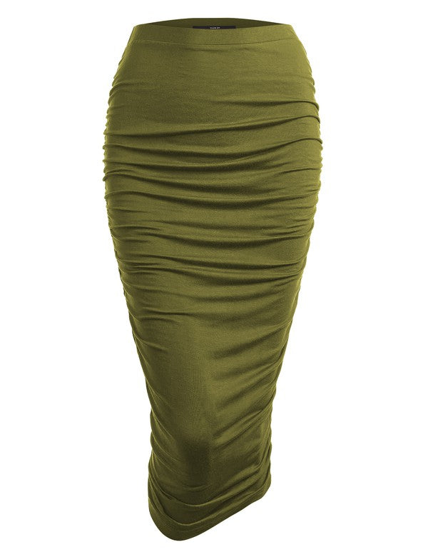 It’s Giving Curves Skirt *Olive