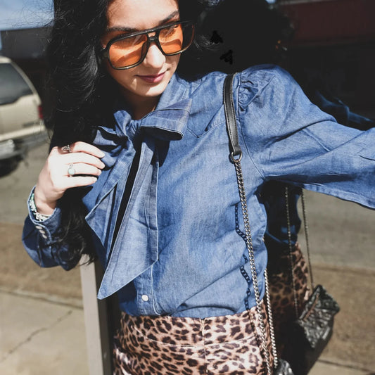 Highway Blues Button Up