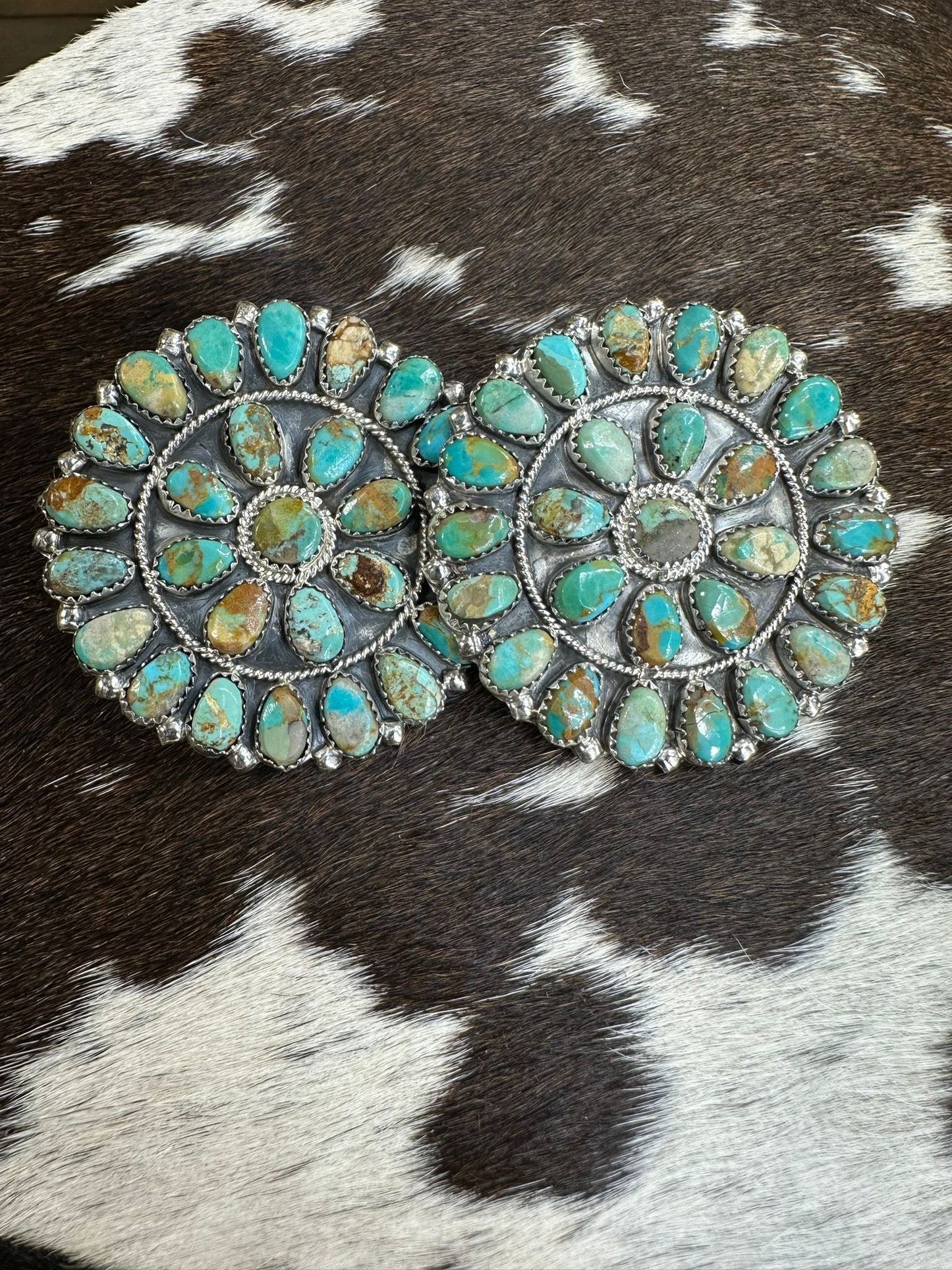 Kingman 2” Cluster Earrings *Native
