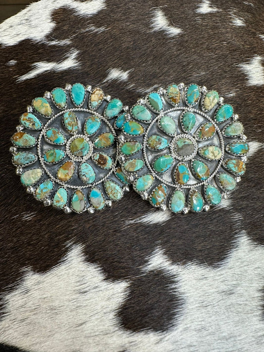 Kingman 2” Cluster Earrings *Native