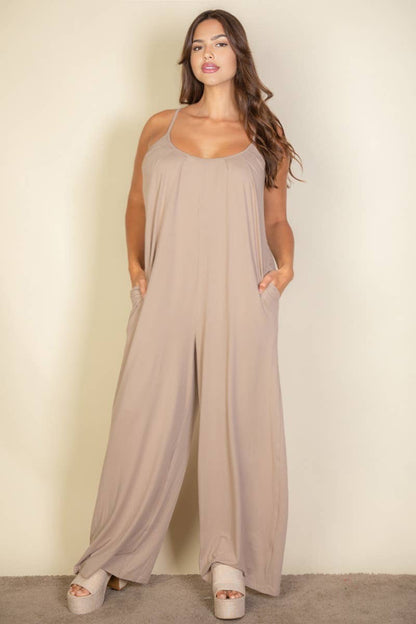 The Ready Romper *Tan