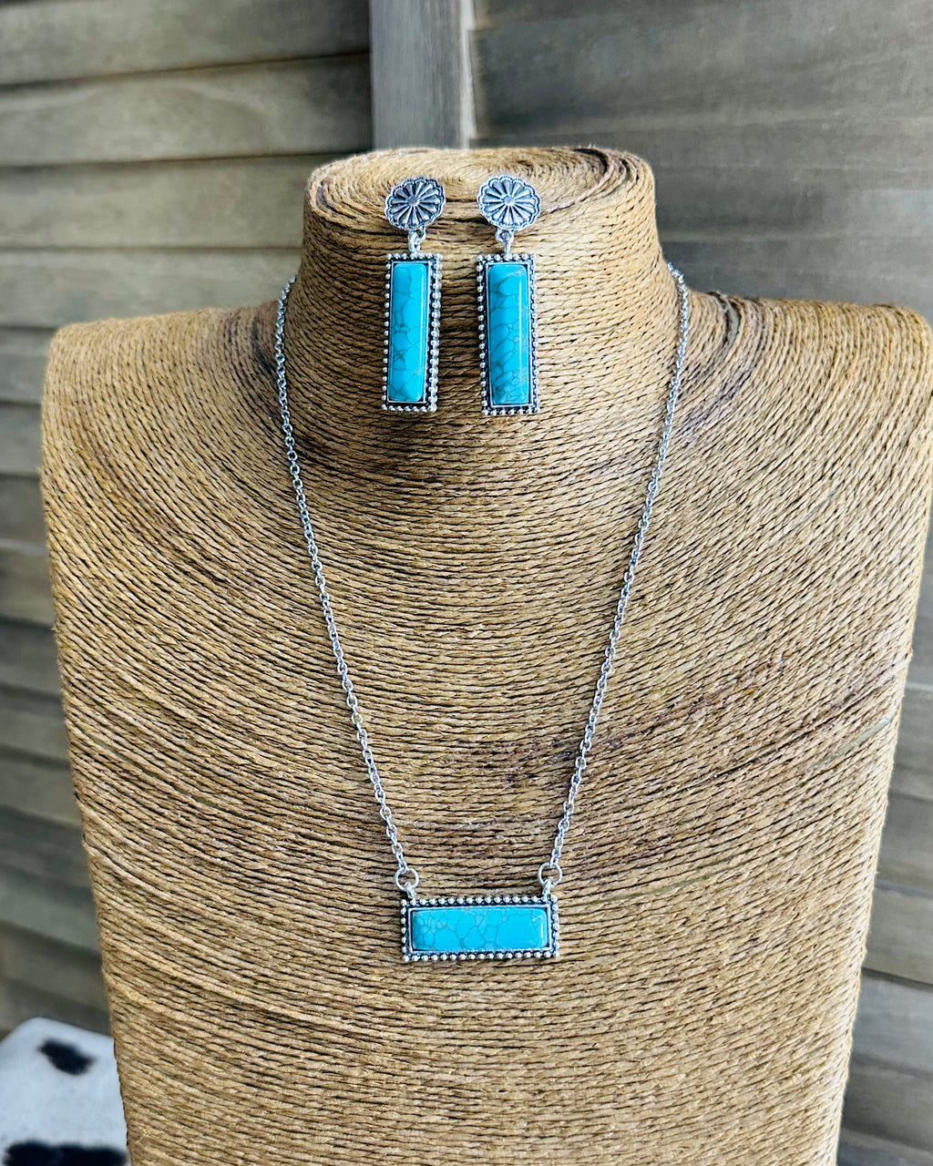 Turquoise Bar Set