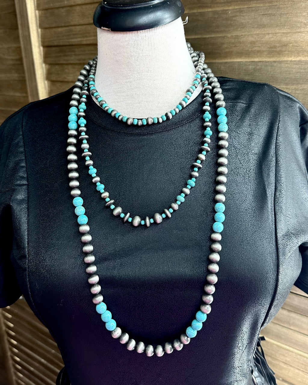 3 Strand Navajo Pearls