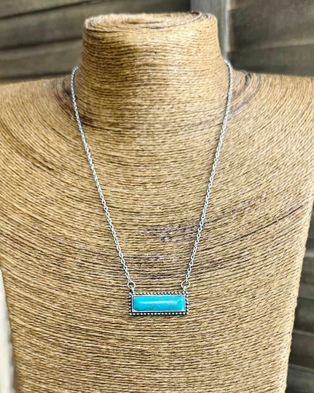 Turquoise Chain Necklace