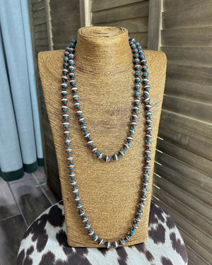 Patina Navajo Pearl Necklace