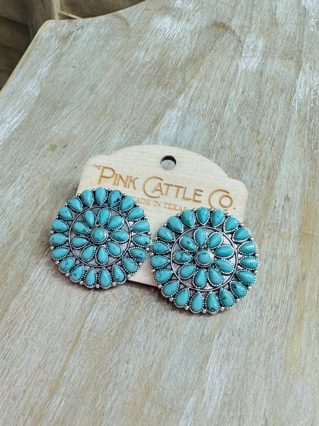 Concho Valley Stud Earrings