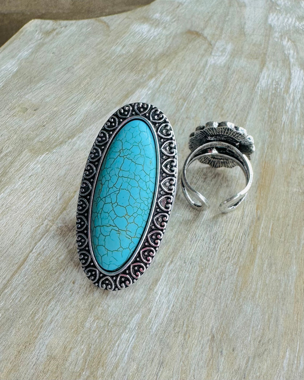 Turquoise Oval Ring