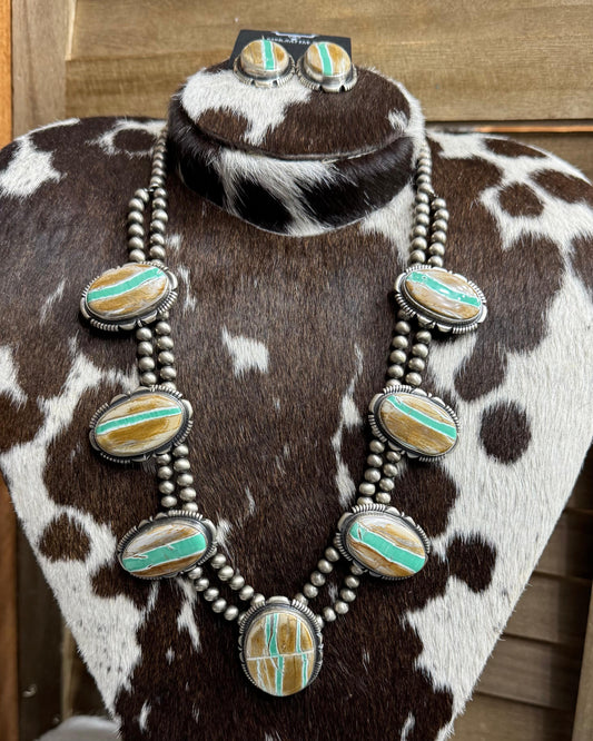 Royston Ribbon Statement Set *Native