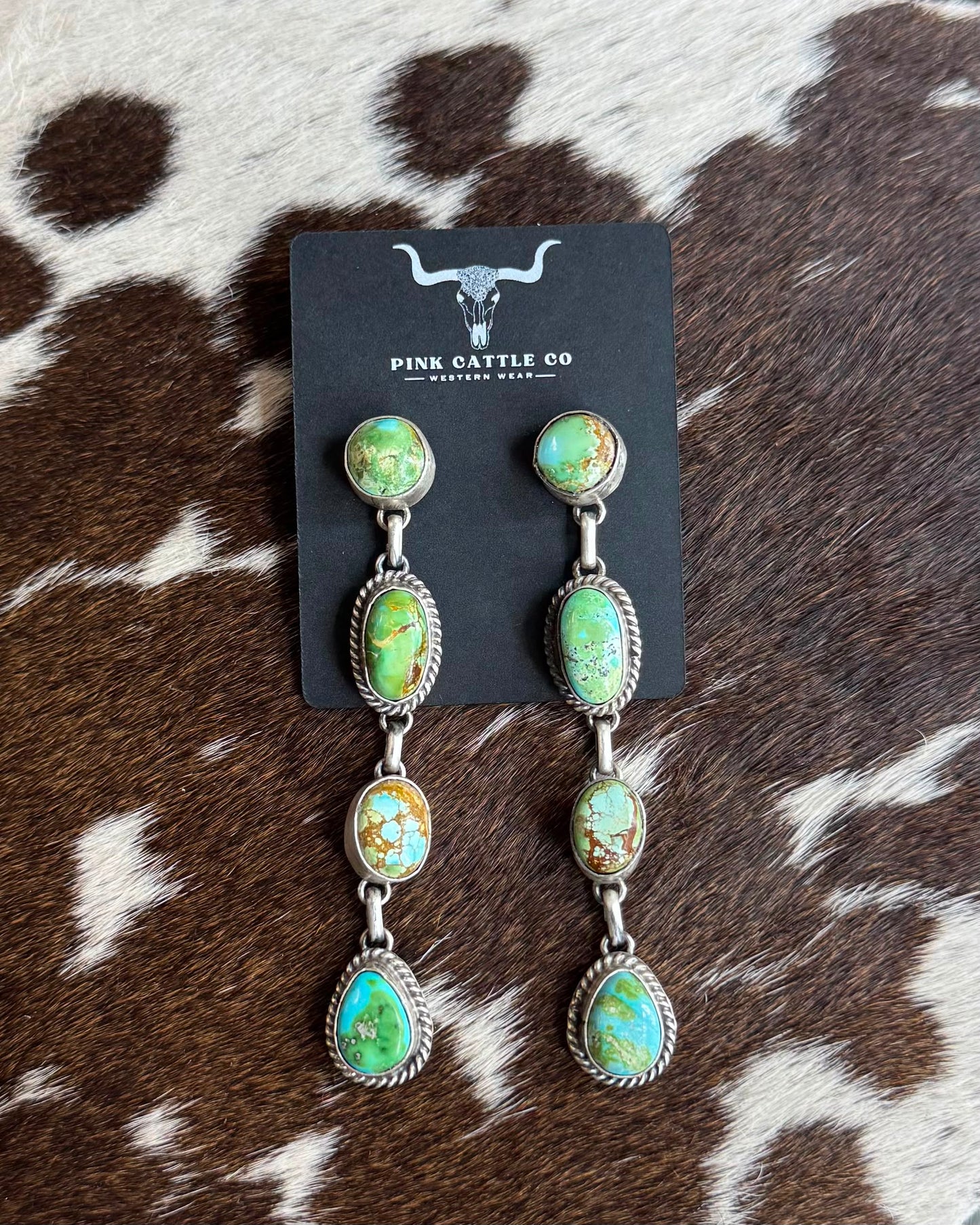 Sonoran 4 Stone Dangle Earrings *Native