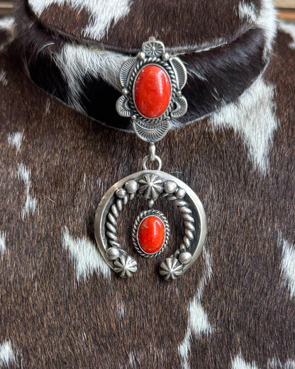 Coral Naja Multi Strand Necklace *Native
