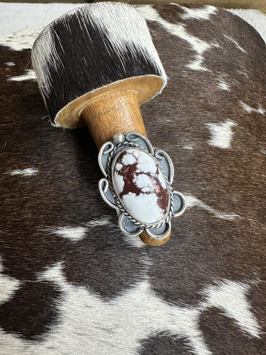 Gilbert Nez Wild Horse Adj Ring
