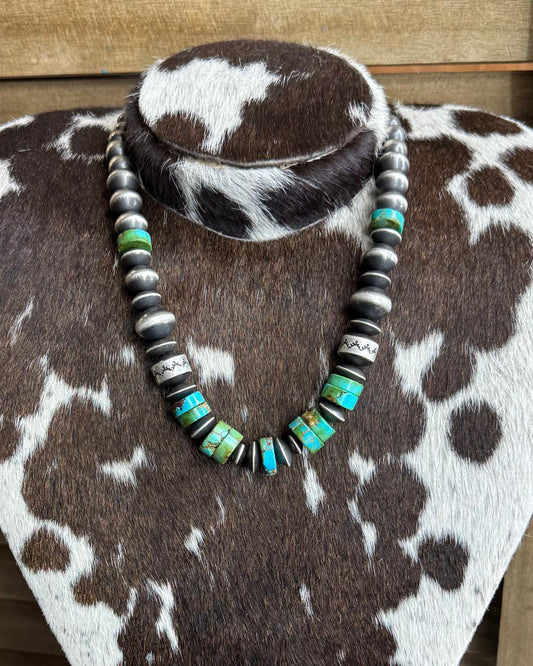 18" Sonoran Handmade Pearl Necklace *Native