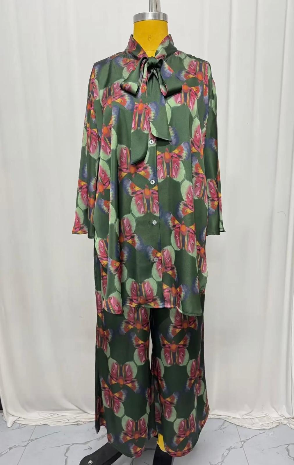 Butterfly Dream Satin Set