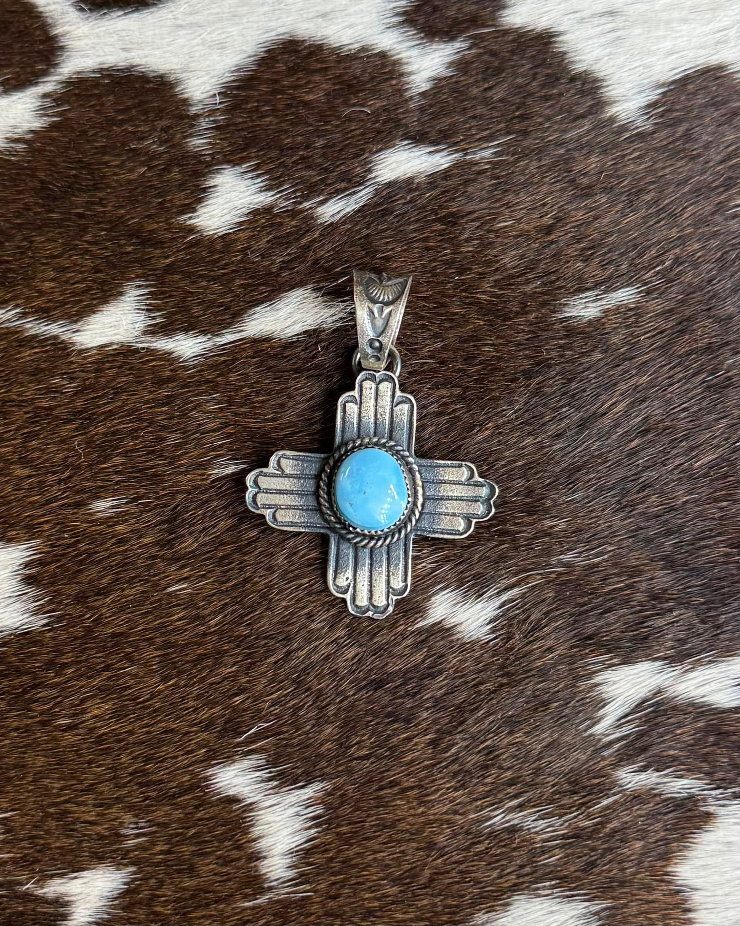 Golden Hills Zia Cross Pendant *Native