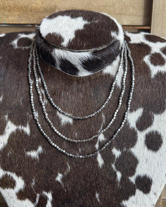 2.5mm Box Bead Sterling Pearls