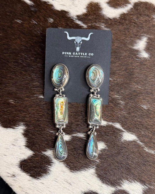 Federico Jimenez Abalone Earrings *Native