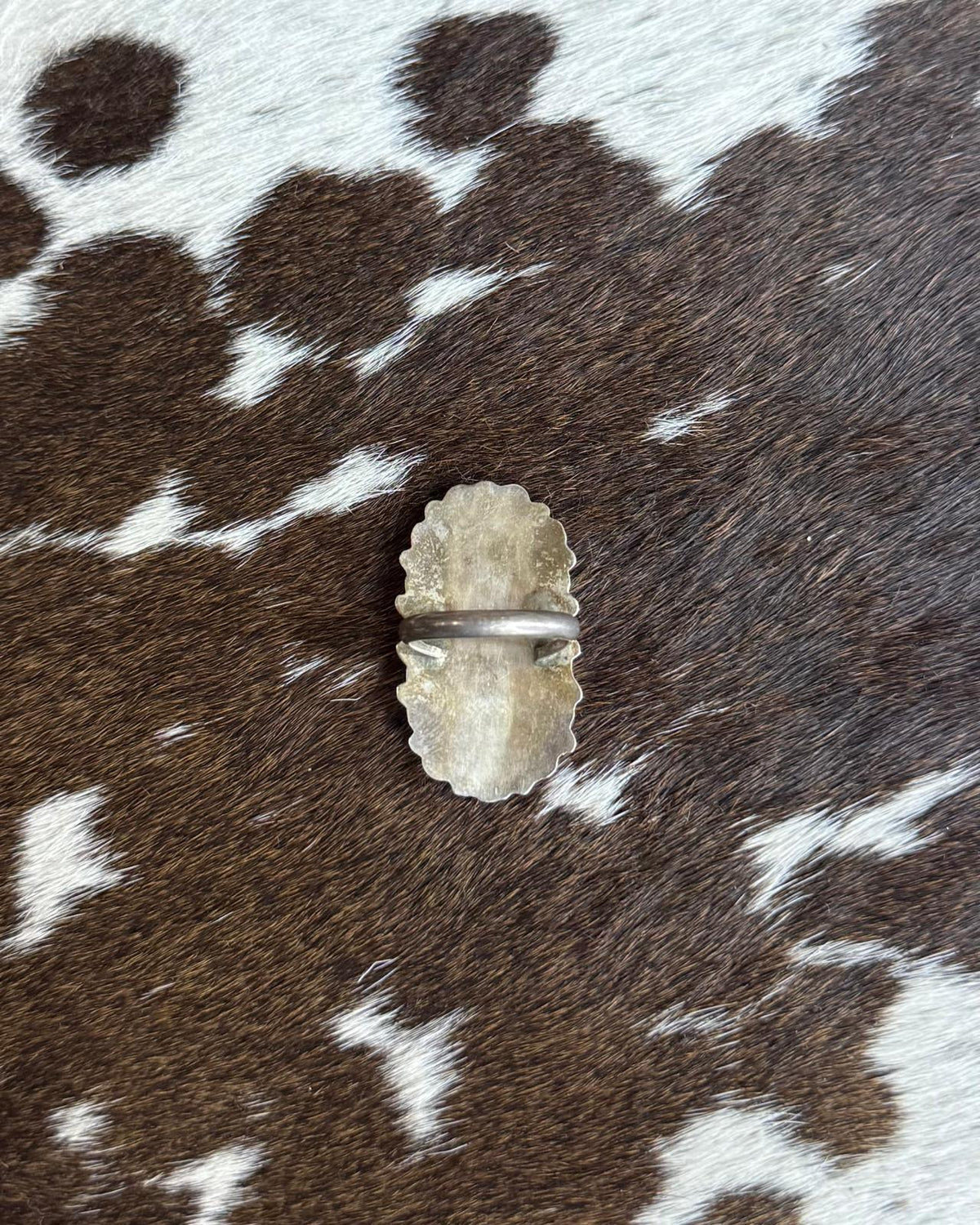 Sz 9 Vintage Cluster Ring *Native
