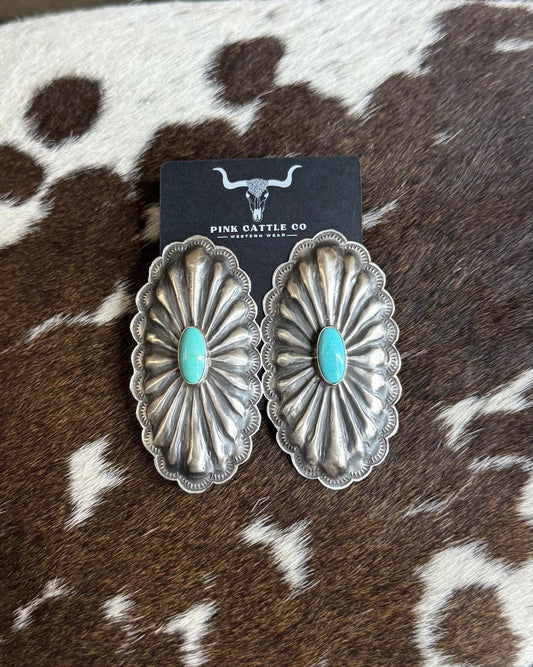 Rita Lee Concho Earrings *Native
