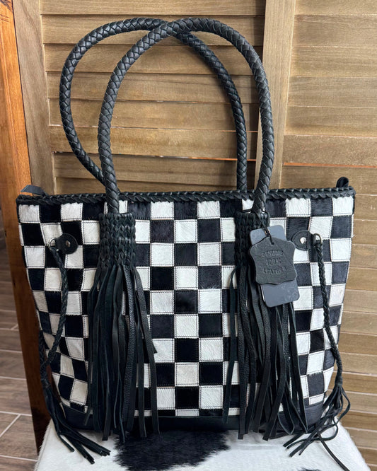AD Checkered Bag