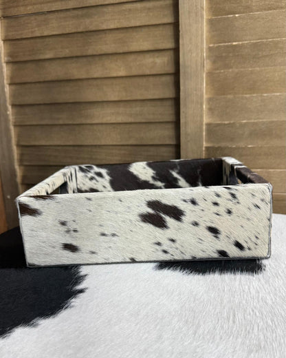 Brown Cowhide Jewlery Tray