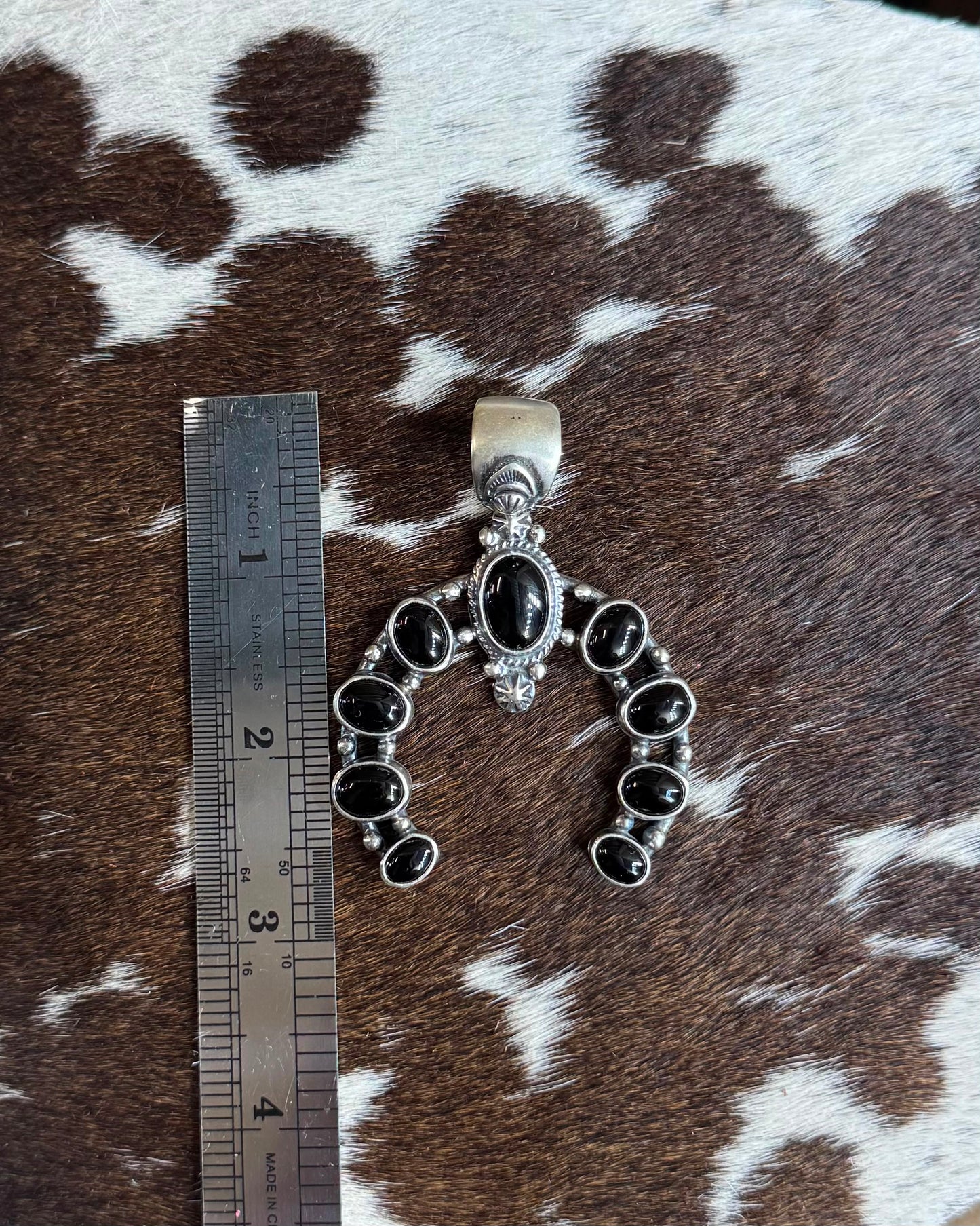 Black Onyx Naja Pendant *Native