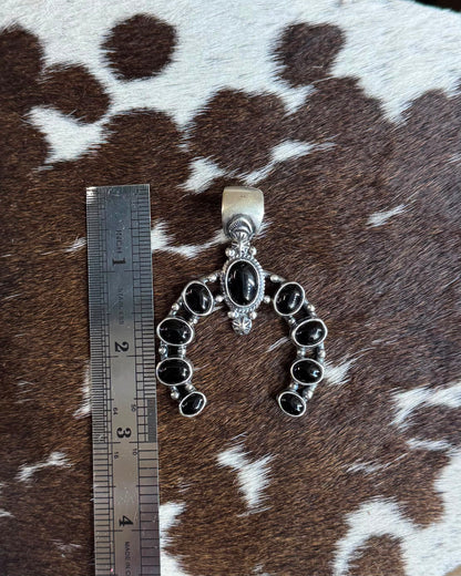 Black Onyx Naja Pendant *Native