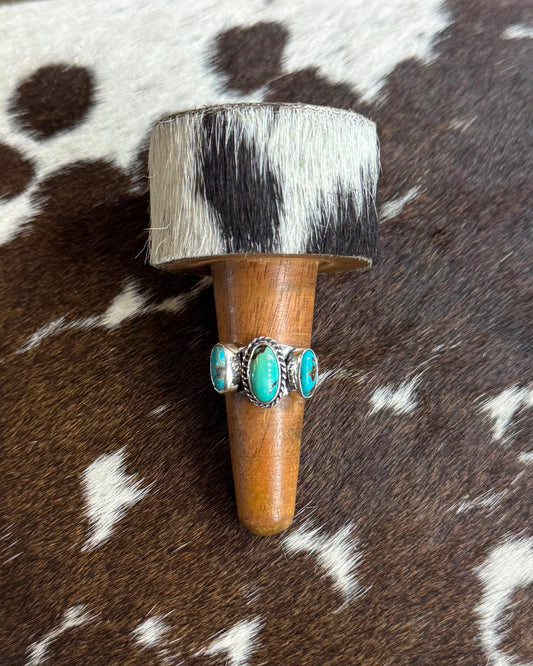 Kingman 3 Stone Ring *Native
