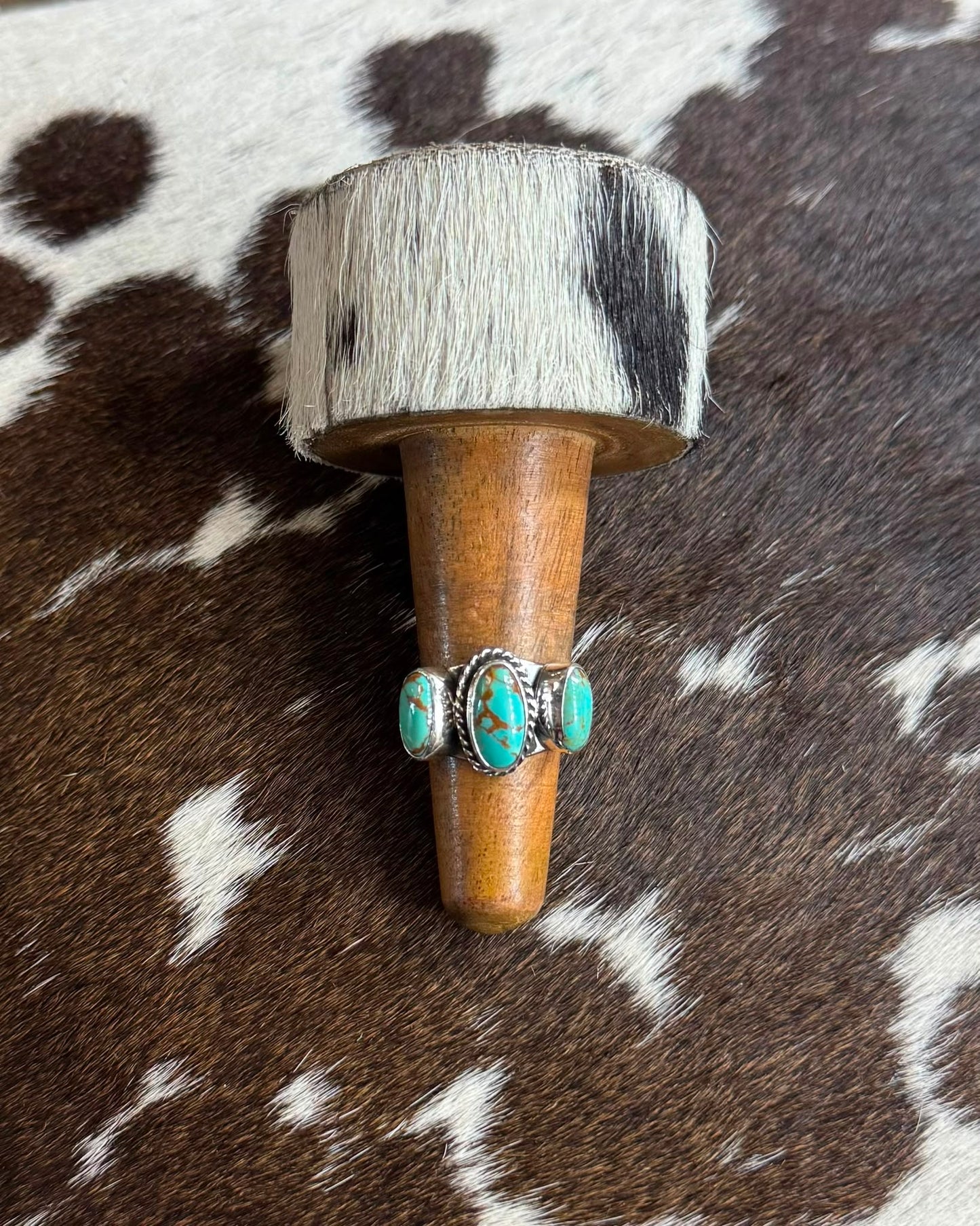 Kingman 3 Stone Ring *Native