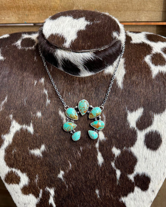 Turquoise Naja Necklace *Native