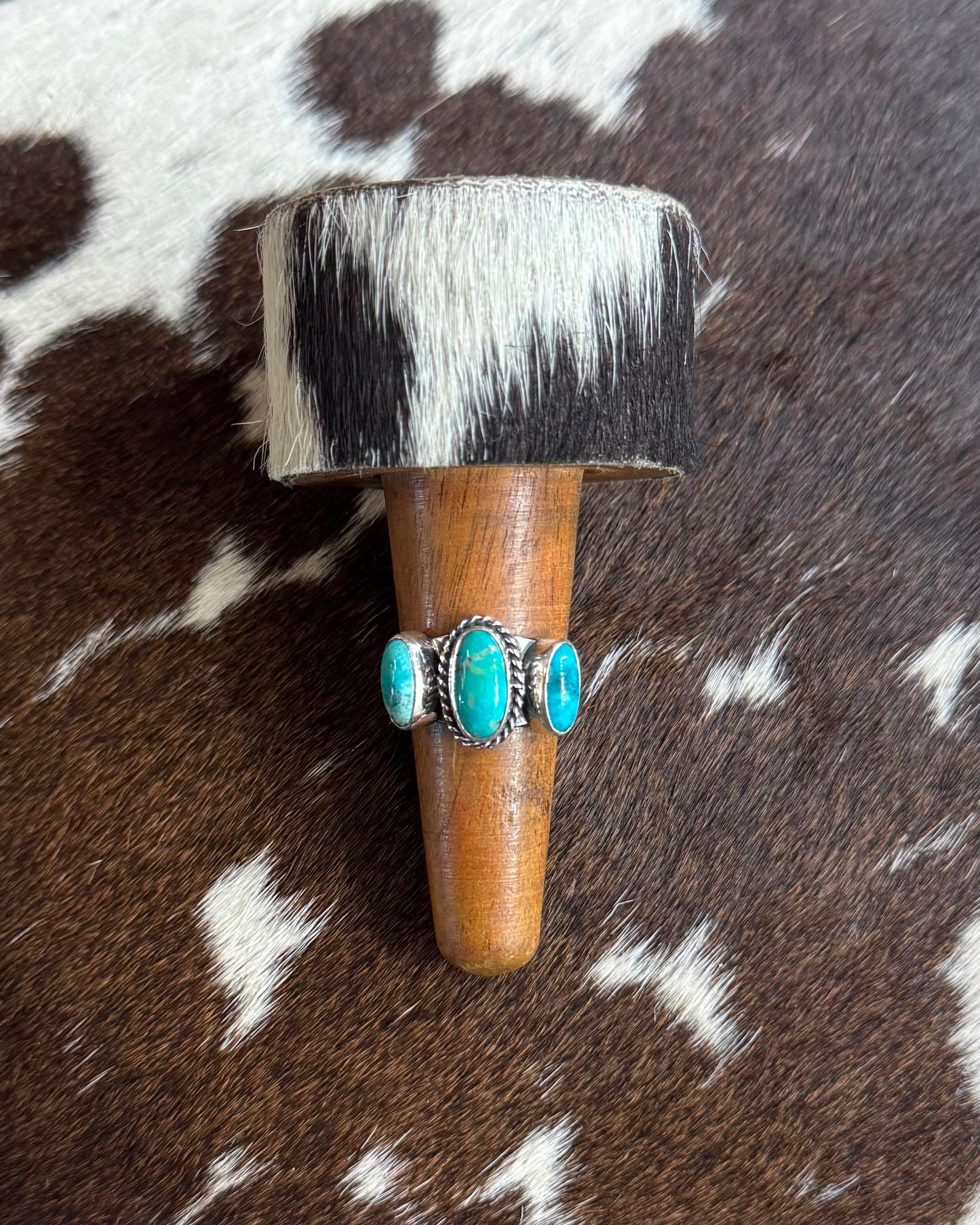 Kingman 3 Stone Ring *Native