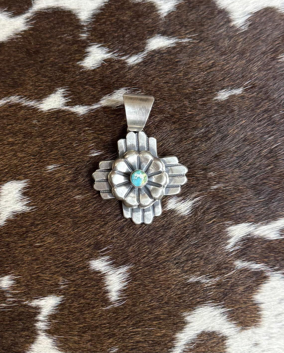 Chimney Butte Sonoran Cross Flower Pendant *Native